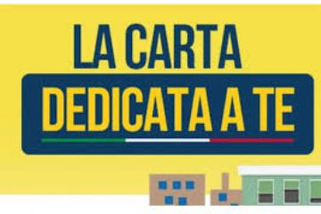 Ritiro codice identificativo CARD DEDICATA A TE - anno 2025